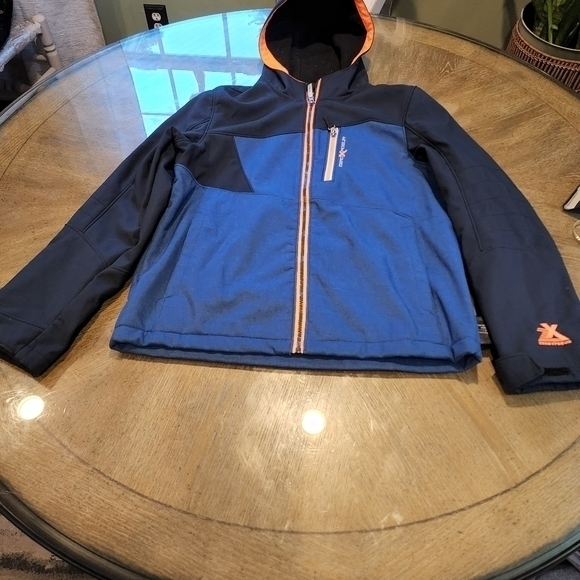 NWOT ZERO XPOSUR Size Blue/ Black Orange XL 18/20‎ Jacket - Picture 1 of 3